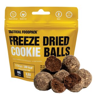 Lyofilizált golyók Cookie Balls Tactical Foodpack®