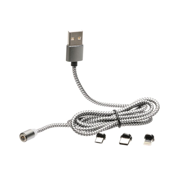 Mágneses USB kábel 3 az 1-ben Powertac®