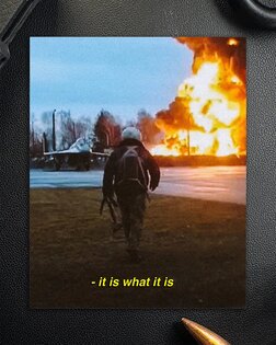 Matrica It is what it is Brothers in Arms®