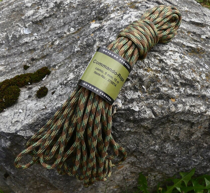 MFH® Commando kötél 15 m, átmérő 5 mm