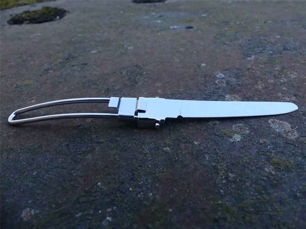 MFH® összecsukható kés - ezüst