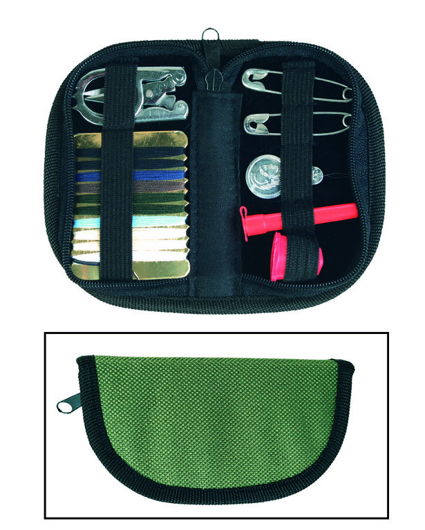 Mil-Tec® varrókészlet tokban - zöld