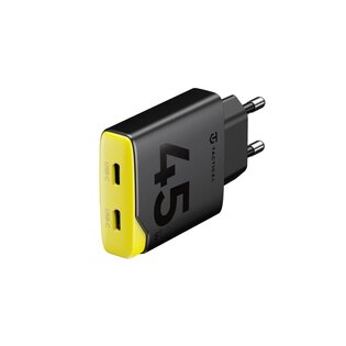 Minimi GaN CC Tactical® zsebadapter / 45 W
