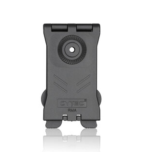 Molle klip R - Serie Cytac® - téglalap alakú, fekete