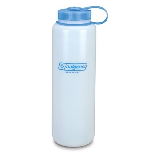 NALGENE® HDPE széles szájú kulacs 1,5 l - fehér