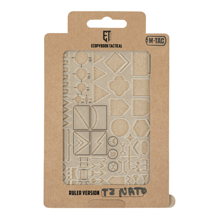 NATO TZ vonalzó Ecopybook M-Tac®