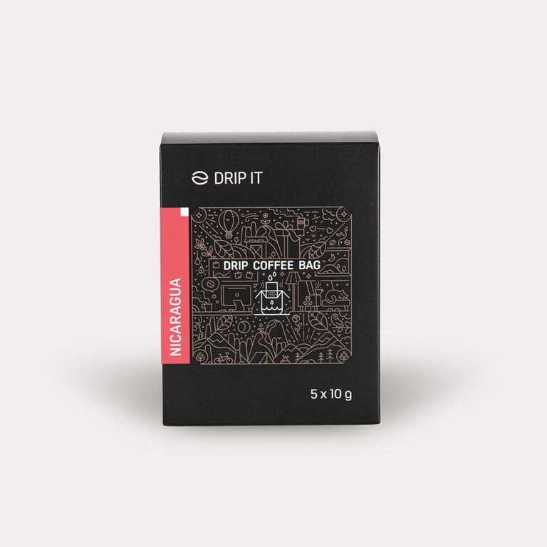 Nicaragua Jinotega Drip it® kávé filterben, 5 db