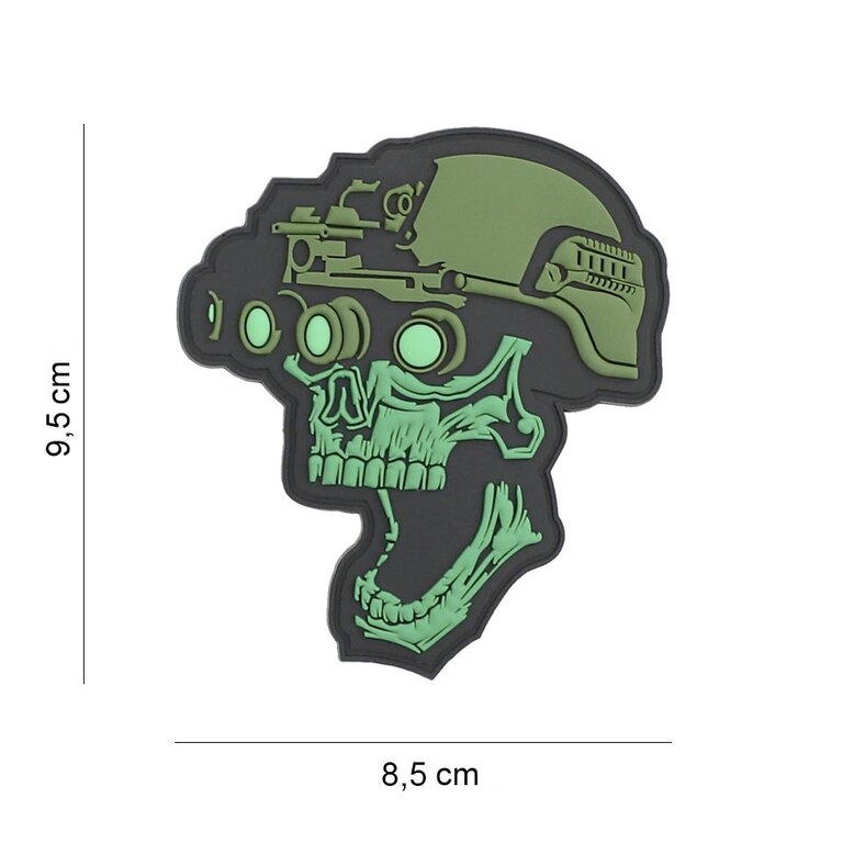 Night Vision Skull 101 INC® felvarró