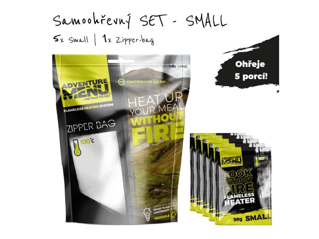 Önmelegítő kapszula 5x 30 g Adventure Menu®
