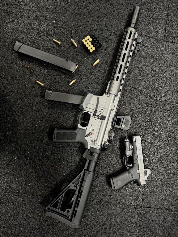 Öntöltő puska AR15-9 Dynamic PCC 10,5" / kaliber 9mm Schmeisser®