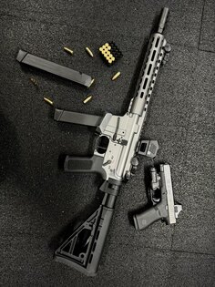 Öntöltő puska AR15-9 Dynamic PCC 10,5" / kaliber 9mm Schmeisser®