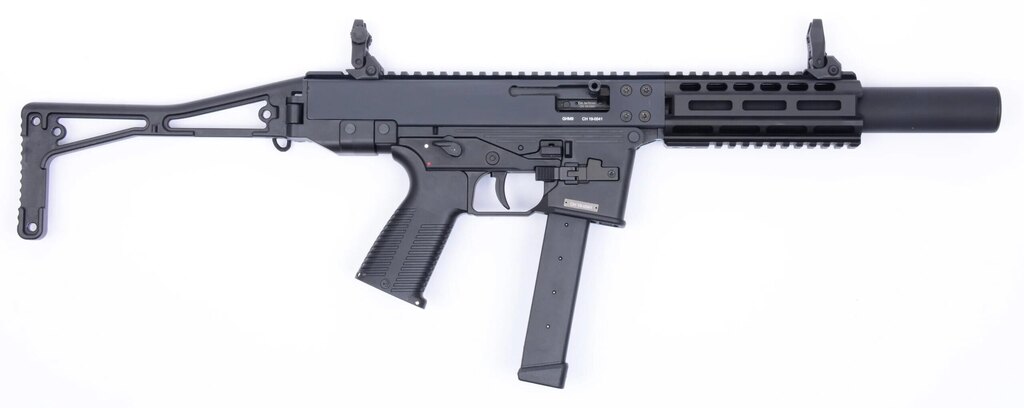 Öntöltő puska GHM9 SD G / kaliber 9x19 B&T®