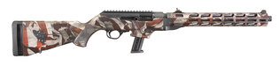 Öntöltő puska Ruger PC Carbine American Camo / 17 lövés, kaliber 9 mm