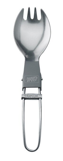 Összecsukható utazási spork - kanál villa titánból ESBIT®