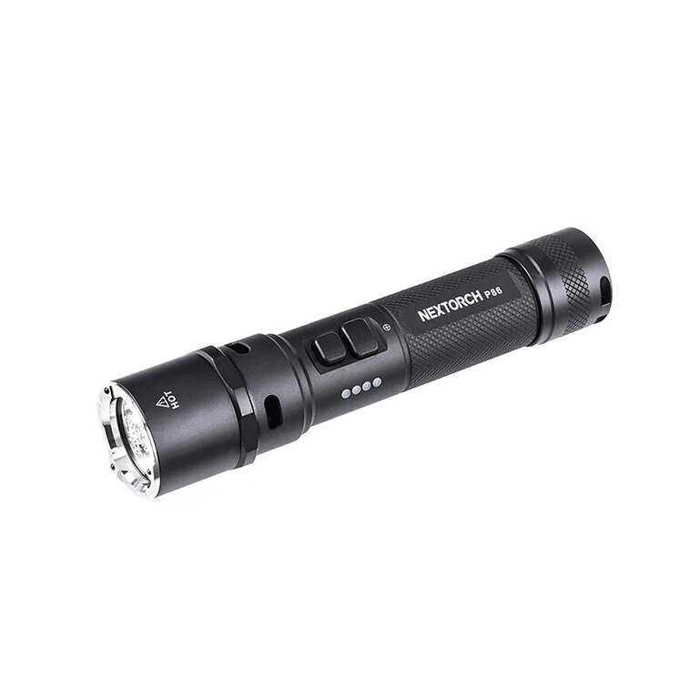 P86 1600 lm zseblámpa elektronikus síppal 120db NexTorch®