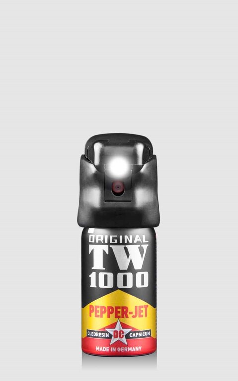 Pepper - Jet TW1000® védőspray fénnyel / 40 ml