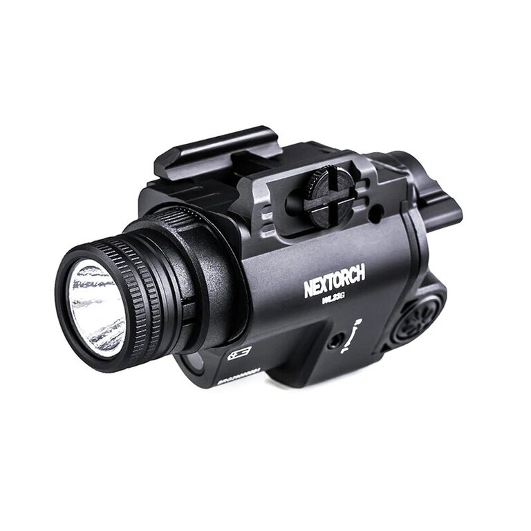 Pisztoly LED lámpa WL23G / zöld lézer NexTorch®