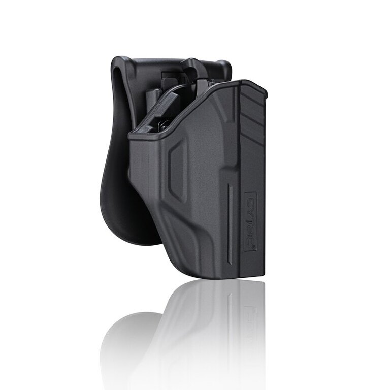 Pisztolytáska T-ThumbSmart Cytac® Glock 42 + univerzális tártok Cytac® - fekete