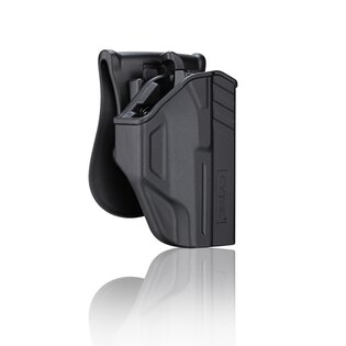 Pisztolytáska T-ThumbSmart Cytac® Glock 42 + univerzális tártok Cytac® - fekete