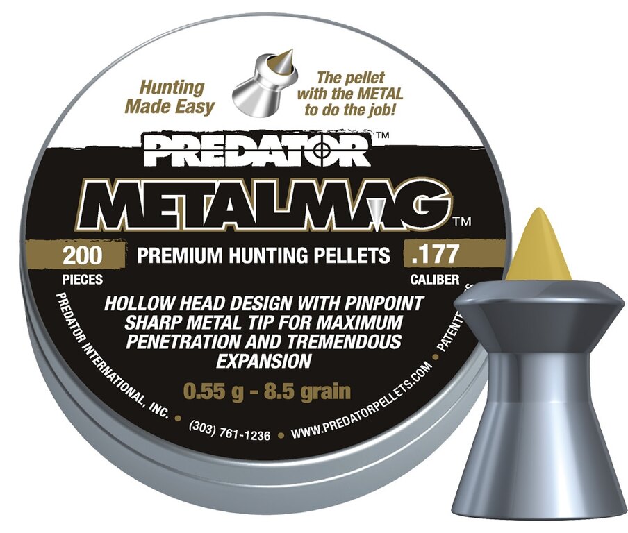 Predator Metalmag diabolo 4.5 mm JSB® / 200 db