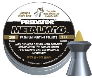 Predator Metalmag diabolo 4.5 mm JSB® / 200 db