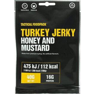 Pulyka Jerky Méz & Mustár Tactical Foodpack®