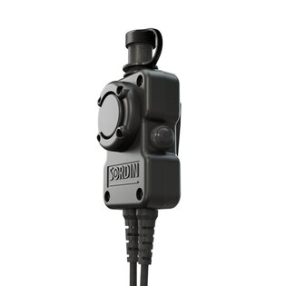 Push-to-talk (PTT) adapter Dual Sordin® rádióhoz kapcsolódáshoz