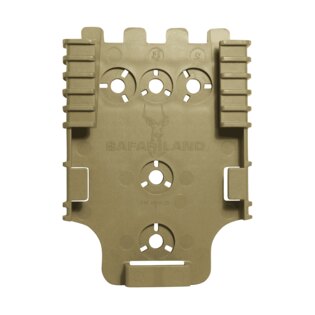 Quick Locking System QLS 22 Safariland® / Receiver Plate