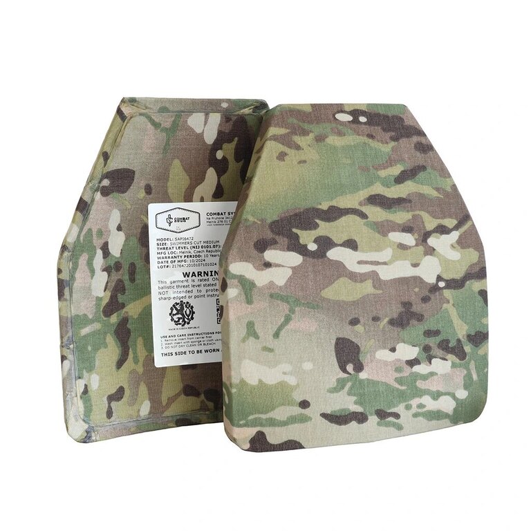 RF2 szintű önálló ballisztikai lemez Combat Systems®