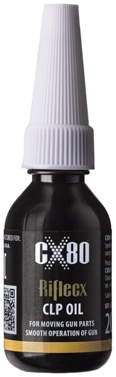 Riflecx® CLP olaj mozgó fegyveralkatrészek kenésére 20 ml