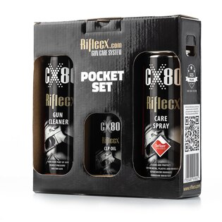 Rövid fegyver tisztító készlet POCKET Riflecx®