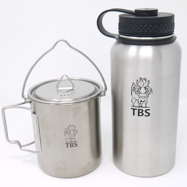 Rozsdamentes bögre + palack Single TBS Outdoor®