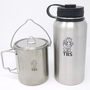 Rozsdamentes bögre + palack Single TBS Outdoor®
