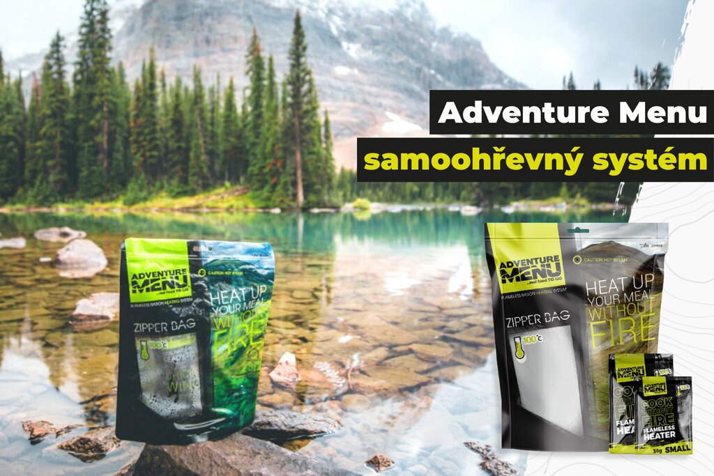 Sajmelegítés ALL IN (3 x 30 g + 2 x 60 g + cipzáras tasak) Adventure Menu®
