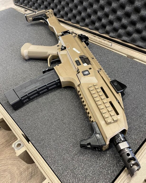 Samopal CZ SCORPION EVO 3 S1 / kaliber 9x19 CZUB® - Konfiguráció