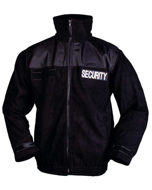 SECURITY polár pulóver Mil-Tec® - fekete