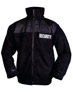 SECURITY polár pulóver Mil-Tec® - fekete