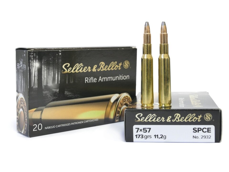 Sellier & Bellot® / 7x57 / 11,2 g - 173 grs / 20 db lőszer