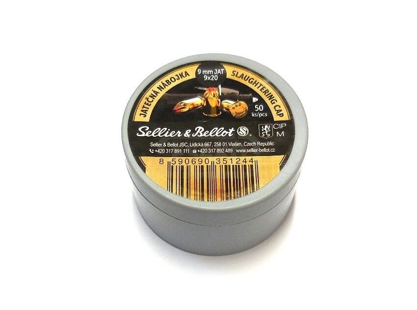 Sellier & Bellot® 9 mm lőszerek / 50 db