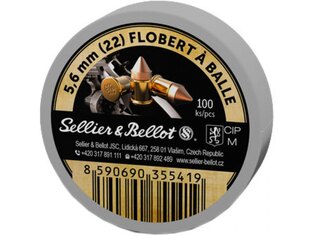 Sellier & Bellot® Flobert lőszer / 5,6 mm (22) Flobert / 1,15 g - 18 grs / 100 db