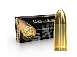 Sellier & Bellot® FMJ lőszerek / 9 mm Luger / 7,5 g - 115 grs / 50 db