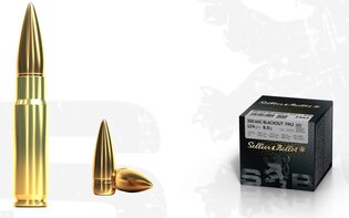 Sellier & Bellot® FMJ lövedék / 300 AAC Blackout / 8 g - 124 grs / 100 db