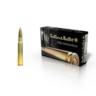Sellier & Bellot® JS FMJ lőszer / 8x57 / 12,7 g - 196 grs / 50 db