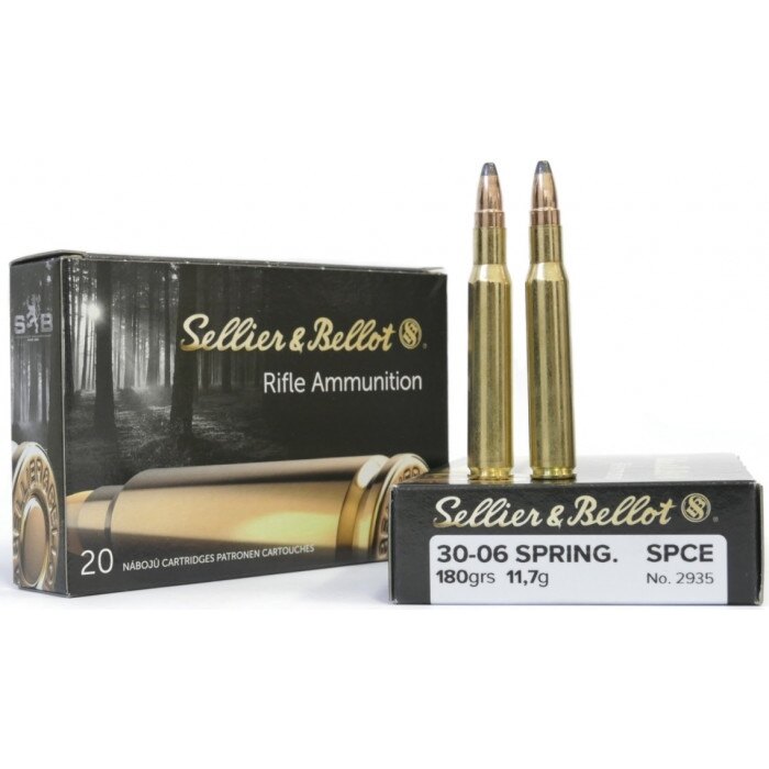 Sellier & Bellot® SPCE lőszer / 30-06 Spring. / 11,7 g - 180 grs / 20 db