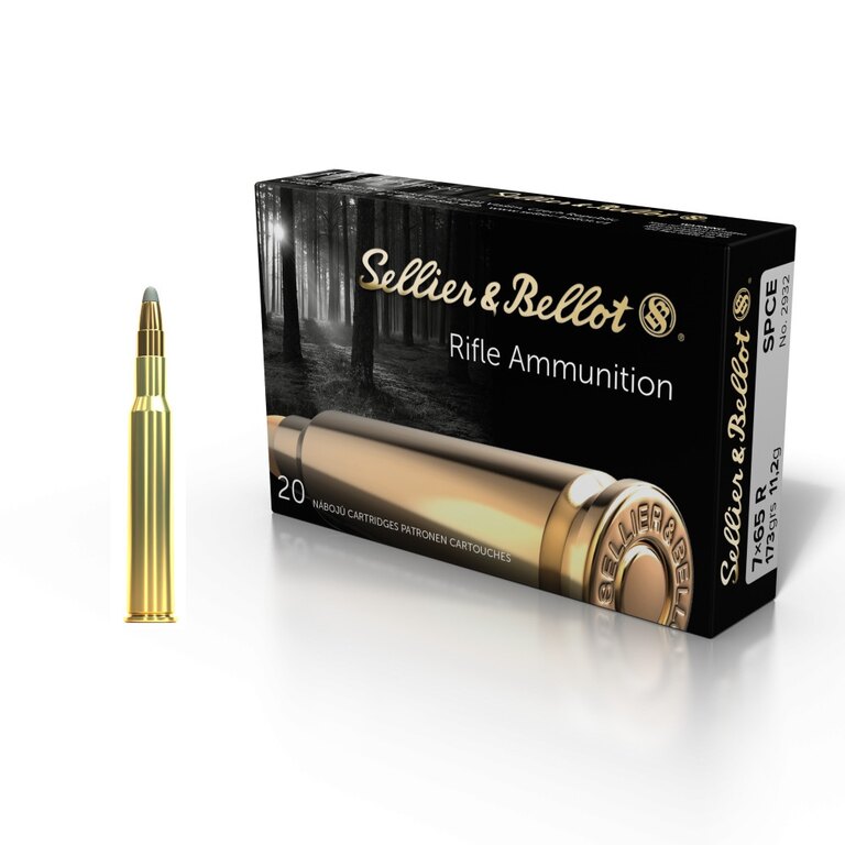 Sellier & Bellot® SPCE lőszerek / 7x65 R / 11,2 g - 173 grs / 20 db