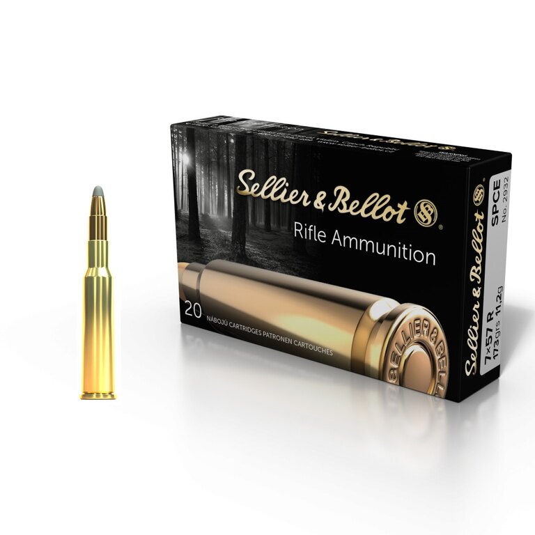 Sellier & Bellot® SPCE töltények / 7x57 R / 11,2 g - 173 grs / 20 db