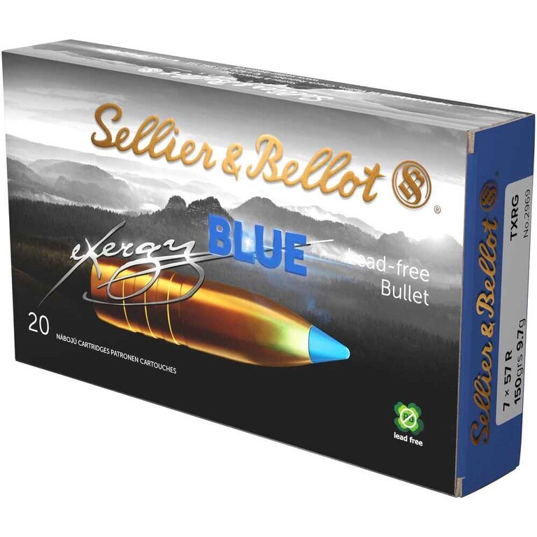 Sellier & Bellot® TXRG lőszer / 7x57 R / 9,7 g - 148 grs / 20 db