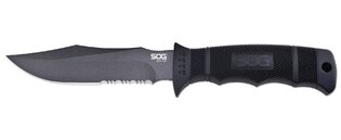 SOG® Seal Pup, fix pengés kés, Kydex® tok - fekete
