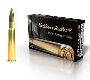 SP Sellier & Bellot® lőszer / .308 Win. / 11,7 g - 180 grs / 20 db