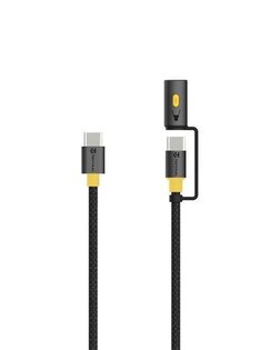 Stinger kábel USB-C/USB-C Tactical® / 1,5 m